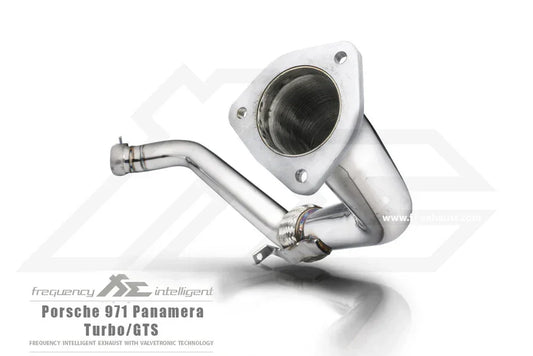 Kies-Motorsports Fi EXHAUST Porsche 971 Panamera Turbo/GTS 2nd Catless Downpipe