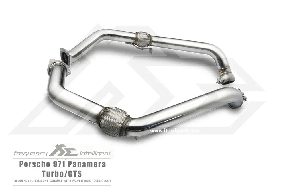 Kies-Motorsports Fi EXHAUST Porsche 971 Panamera Turbo/GTS 2nd OPF Straight Downpipe