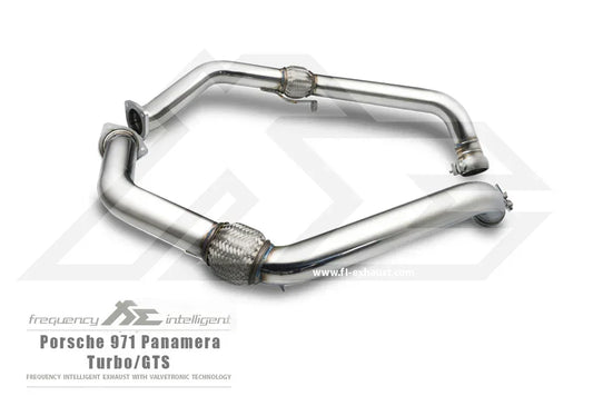 Kies-Motorsports Fi EXHAUST Porsche 971 Panamera Turbo/GTS 2nd OPF Straight Downpipe