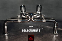 Kies-Motorsports Fi EXHAUST Porsche 991.2 Carrera/S | Sport Bumper Version | 2016-2019 Valvetronic Exhaust