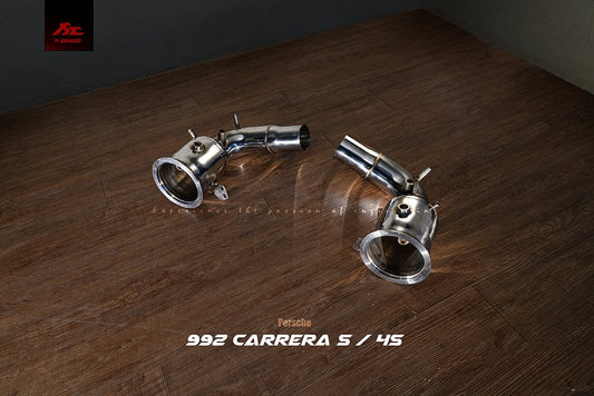 Kies-Motorsports Fi Exhaust Porsche 992 Carrera / 4 / S / 4S|3.0TT flat-6|2019 +Valvetronic Muffler + Fi PRO App Remote (OBDII)