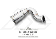 Kies-Motorsports Fi EXHAUST Porsche 9YA.1 / 9YA.2 Cayenne 3.0T Sport 200 Cell Downpipe