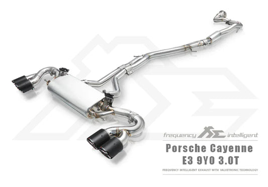 Kies-Motorsports Fi EXHAUST Porsche 9YA.1 / 9YA.2 Cayenne 3.0T Valvetronic Catback Exhaust