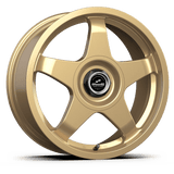 Kies-Motorsports fifteen52 fifteen52 Chicane 17x7.5 4x100/4x108 42mm ET 73.1mm Center Bore Gloss Gold Wheel