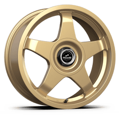 Kies-Motorsports fifteen52 fifteen52 Chicane 18x8.5 5x112/5x120 35mm ET 73.1mm Center Bore Gloss Gold Wheel