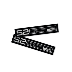 Kies-Motorsports fifteen52 fifteen52 Holeshot RSR Wheel Lip Decal Set of Four - Black