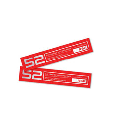 Kies-Motorsports fifteen52 fifteen52 Holeshot RSR Wheel Lip Decal Set of Four - Red
