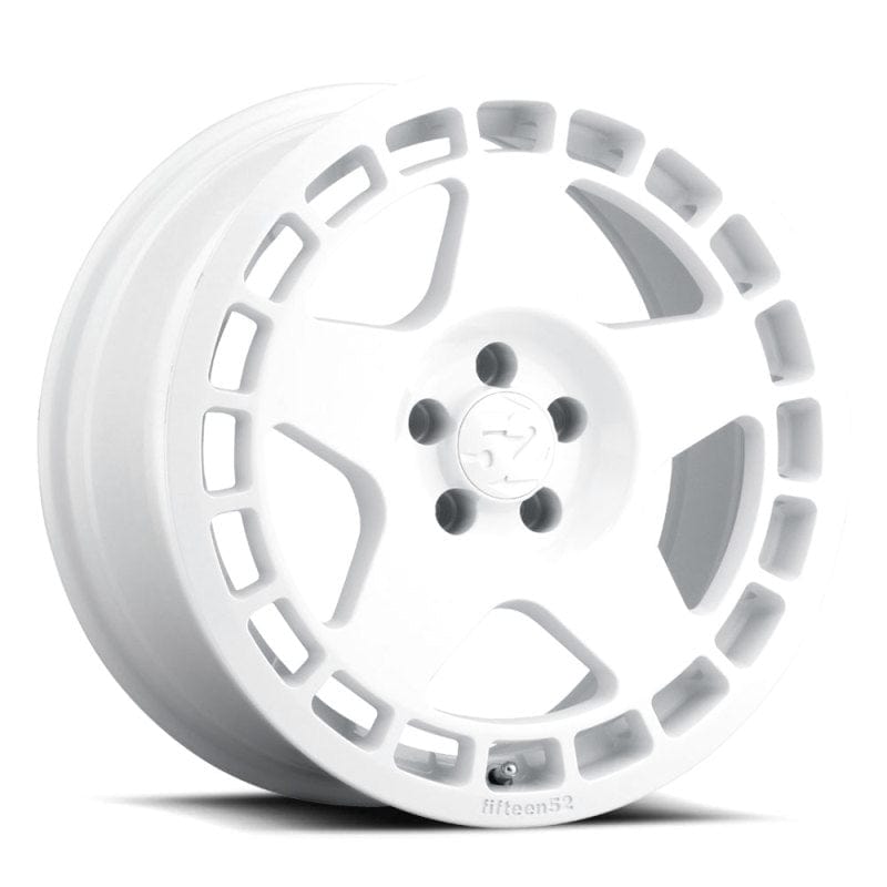 Kies-Motorsports fifteen52 fifteen52 Turbomac 17x7.5 5x100 30mm ET 73.1mm Center Bore Rally White Wheel