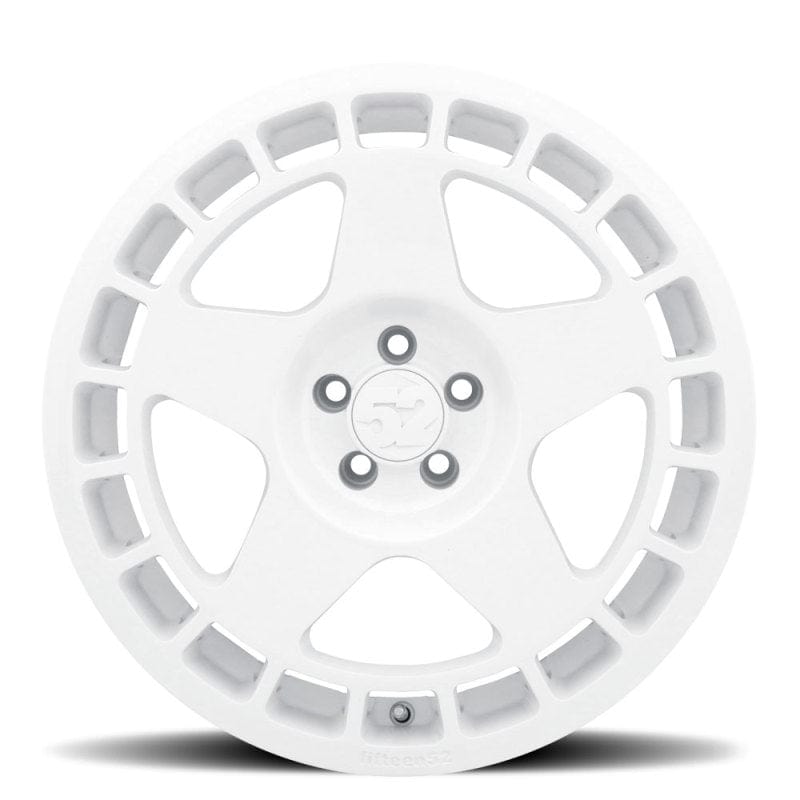 Kies-Motorsports fifteen52 fifteen52 Turbomac 17x7.5 5x100 30mm ET 73.1mm Center Bore Rally White Wheel