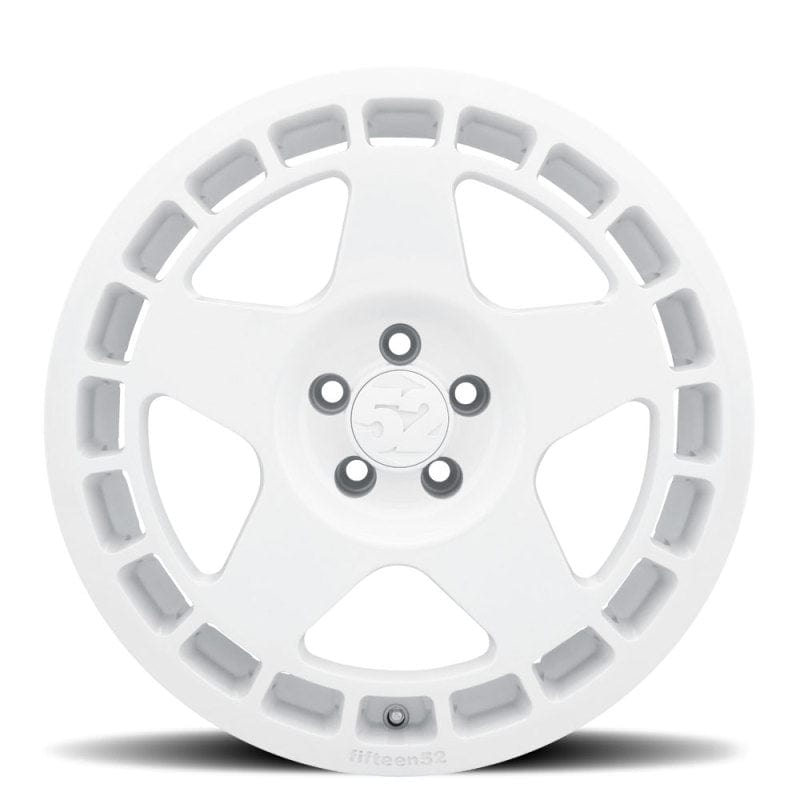 Kies-Motorsports fifteen52 fifteen52 Turbomac 18x8.5 5x108 42mm ET 63.4mm Center Bore Rally White Wheel