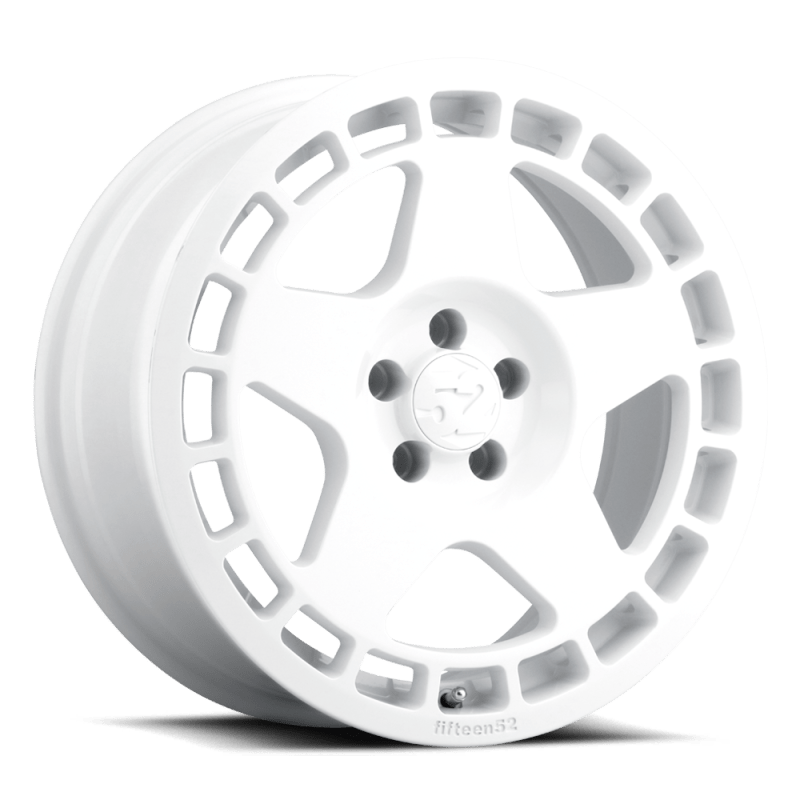 Kies-Motorsports fifteen52 fifteen52 Turbomac 18x8.5 5x114.3 30mm ET 73.1mm Center Bore Rally White Wheel