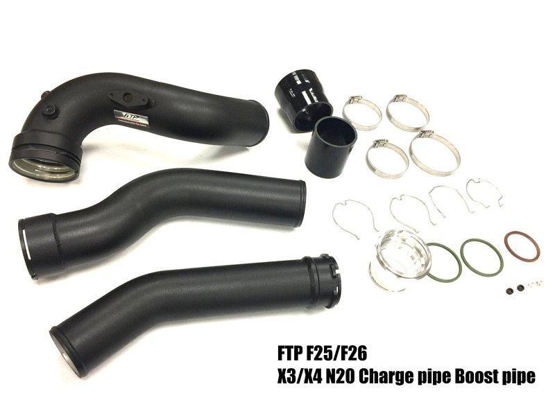 FTP BMW F25 X3/F26 X4 N20 CHARGE PIPE + BOOST PIPE (20I , 28I) Secondary image