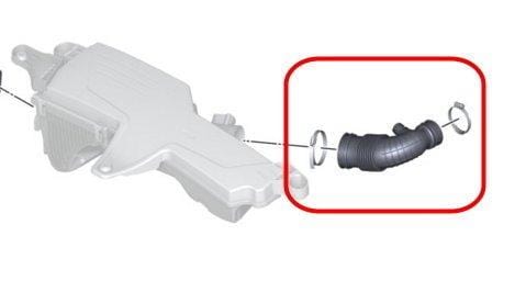 FTP BMW F2X F3X N13 INTAKE PIPE Secondary image