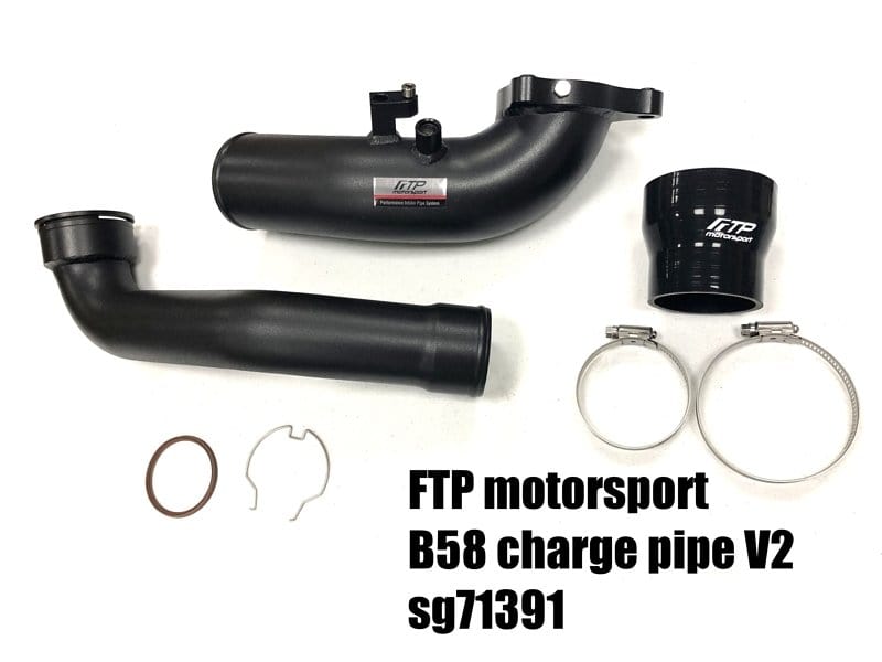 FTP BMW F30 F20 B58 3.0T CHARGE PIPE V2 Secondary image