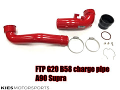 Kies-Motorsports FTP Motorsport FTP BMW G20 / Toyota A90 Supra B58 3.0T Charge Pipe Brilliant Red