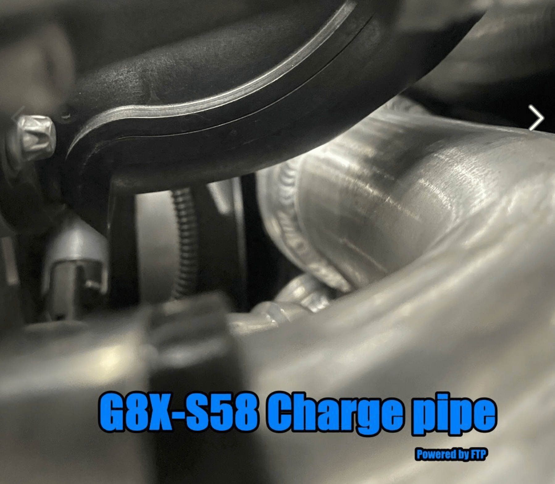 Kies-Motorsports FTP Motorsport FTP BMW G8X S58 charge pipe M3/M4 (G80/G81/G82/G83/ X3 M / X4 M)