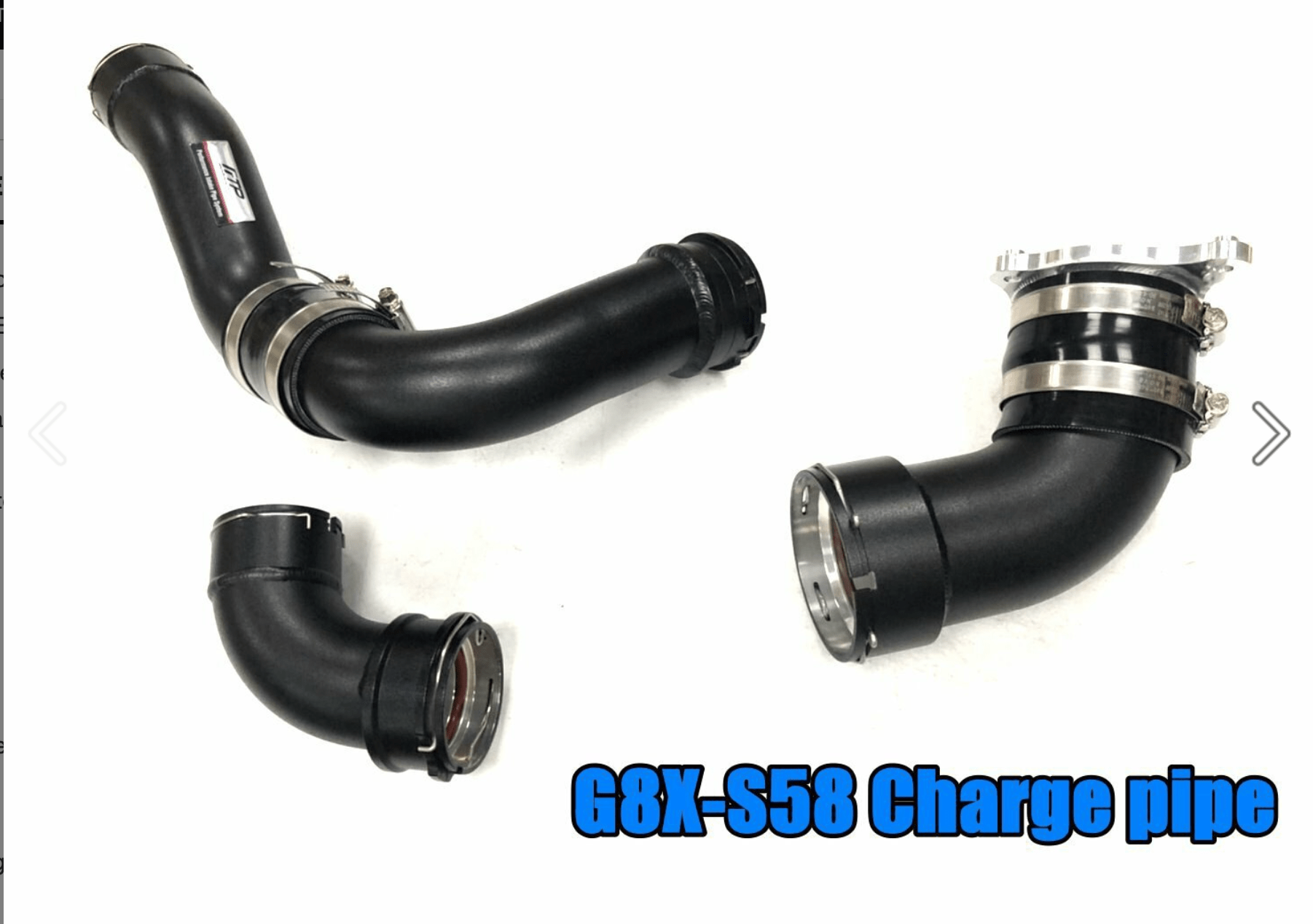 FTP BMW G8X S58 Charge Pipe M3/M4 (G80/G81/G82/G83/ X3 M / X4 M) Secondary image