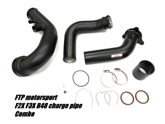 Kies-Motorsports FTP Motorsport FTP F2X F3X B48 CHARGE PIPE COMBO V2 ( CHARGE PIPE+ INTAKE PIPE)