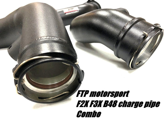 Kies-Motorsports FTP Motorsport FTP F2X F3X B48 CHARGE PIPE COMBO V2 ( CHARGE PIPE+ INTAKE PIPE)