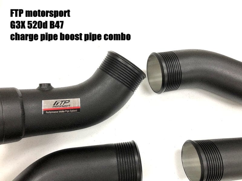 FTP G3X 520D B47 DIESEL CHARGE PIPE BOOST PIPE COMBO Secondary image