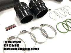 Kies-Motorsports FTP Motorsport FTP G3X 520D B47 DIESEL CHARGE PIPE BOOST PIPE COMBO