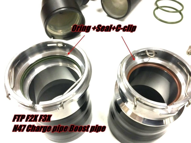 Kies-Motorsports FTP Motorsport FTP N47 F2X F3X 20D DIESEL CHARGE PIPE BOOST PIPE (320D ,318D,120D,220D,420D)