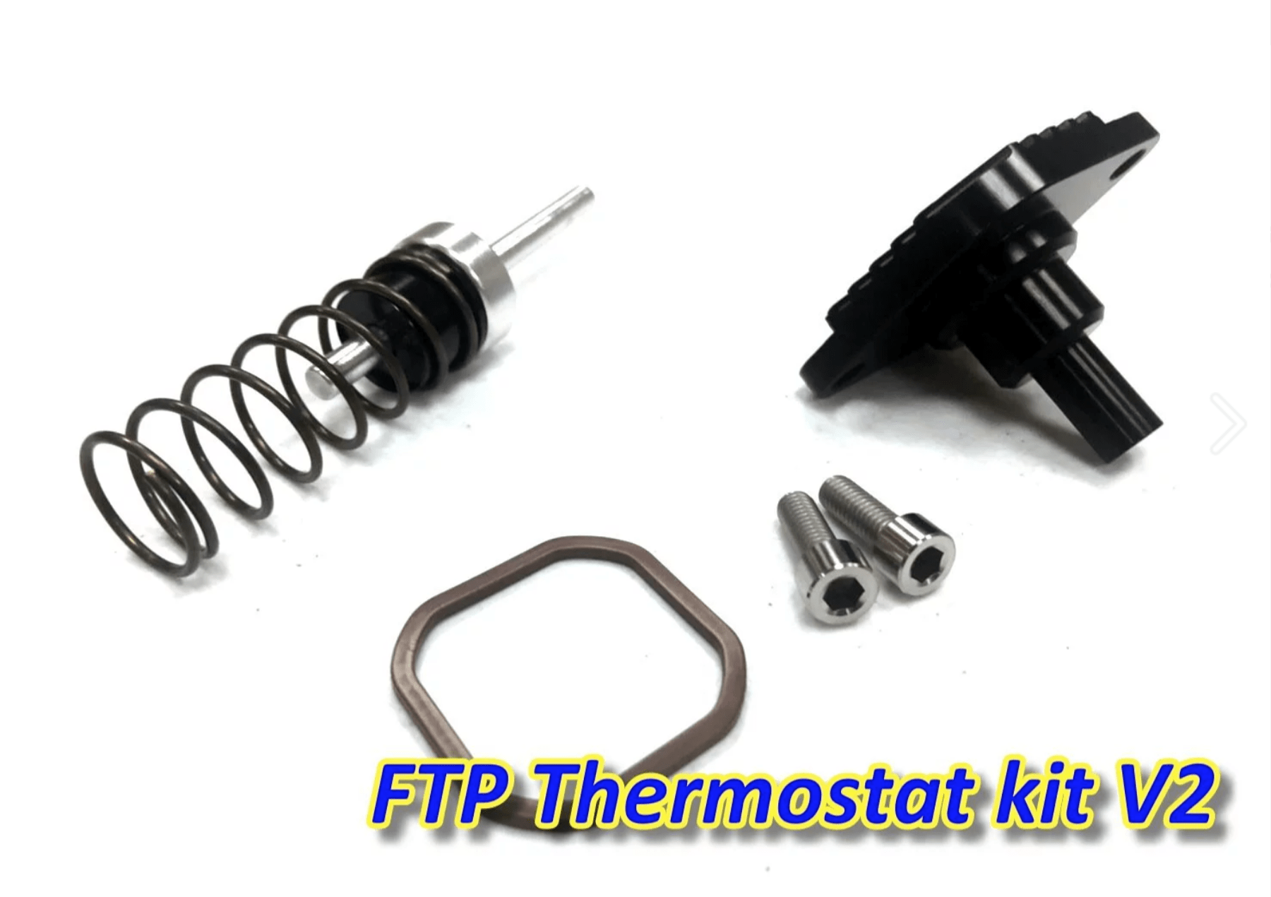 Kies-Motorsports FTP Motorsport FTP S55 N55 N54 Thermostat kit V2 135i 335i 535i ( Thermostat Parts + Cover )