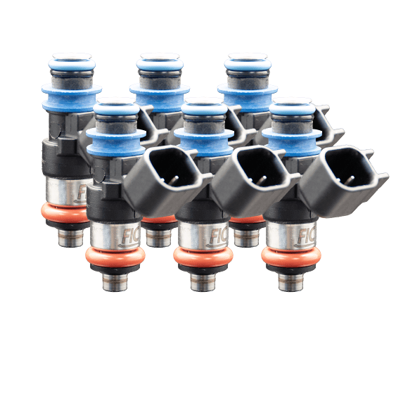 Kies-Motorsports Fuel Injector Clinic Six Cylinder 1000cc SHORT Custom Injector Set (isc-1000h-short-6)