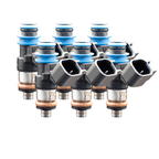 Kies-Motorsports Fuel Injector Clinic Six Cylinder 1000cc SHORT Custom Injector Set (isc-1000h-short-6)