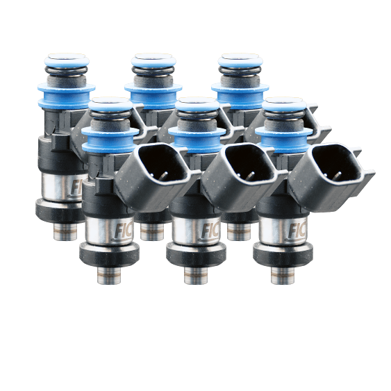 Kies-Motorsports Fuel Injector Clinic Six Cylinder 1000cc SHORT Custom Injector Set (isc-1000h-short-6)