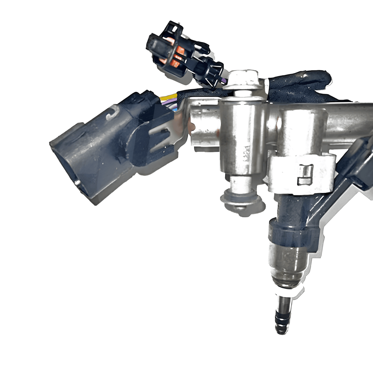 Kies-Motorsports Fuel Injector Connection 2014-2024 LT1 6.2 and 6.6 Truck Rails with Fuel Injectors 12687709