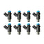 Kies-Motorsports Fuel Injector Connection 5.3 - 6.0 - 8.1 Truck Brand New 12613412 - Flow Matched set of 8 50 LB @ 4 Bar / 44 LB @ 3 Bar