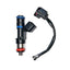 Kies-Motorsports Fuel Injector Connection FIC 72 LB FOR TRUCKS WITH MINI DELPHI ADAPTERS SET OF 8