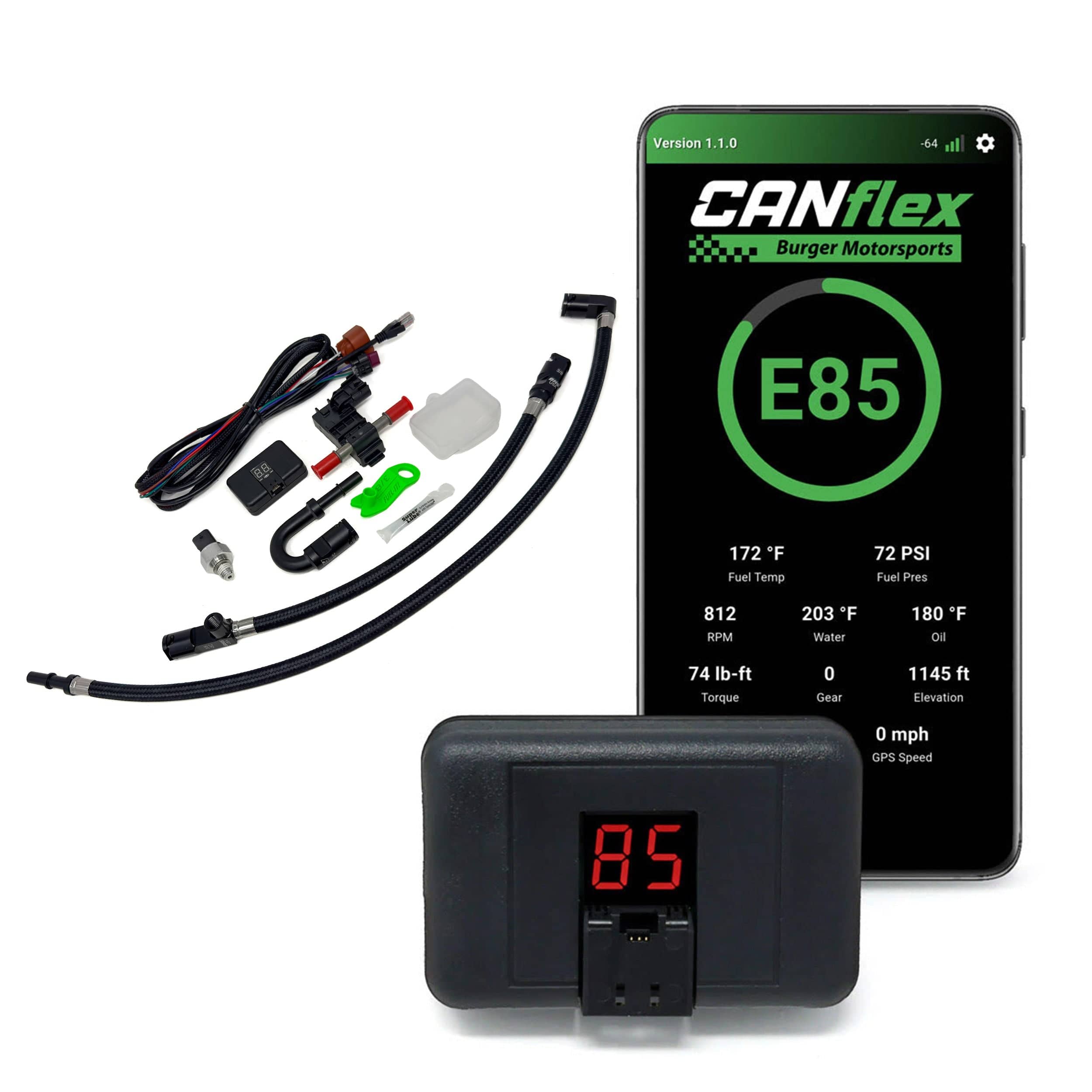 Kies-Motorsports Fuel-It! Fuel-It! CANFlex Flex Fuel Ethanol Sensor Kit for 2026+ Dodge Charger SIXPACK 3.0L Main image