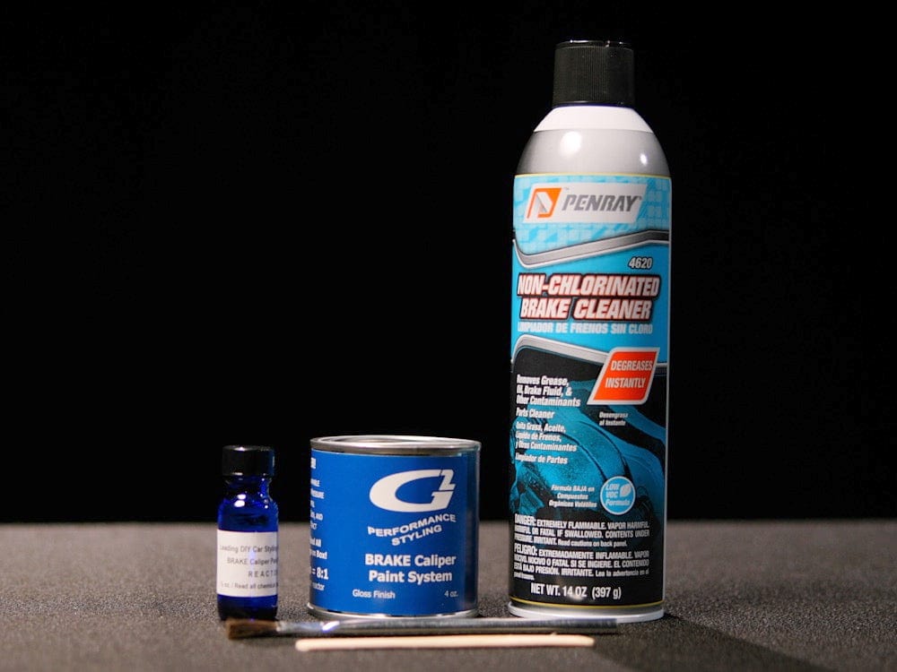 G2 High Temperature Brake Caliper Paint Kit - High Gloss, Wear and Heat  Resistant, Epoxy Paint System - Dries Hard, No Flaking or Fading Hawkins  Blue