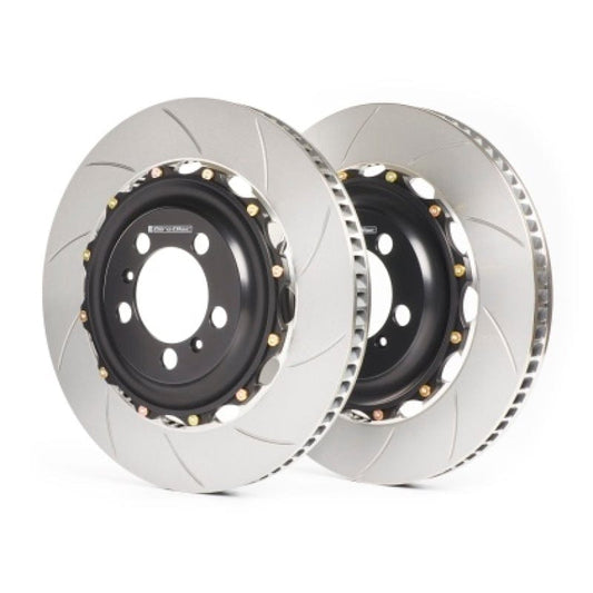 Kies-Motorsports GiroDisc GiroDisc 01-06 BMW M3 (E46 w/345mm Front Rotor) Slotted Front Rotors