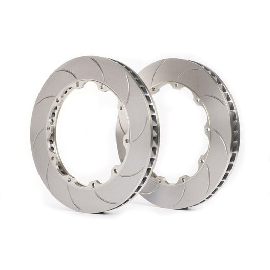 Kies-Motorsports GiroDisc GiroDisc 01-06 BMW M3 (E46 w/Competition Package & 345mm Front Rotors) Slotted Front Rings
