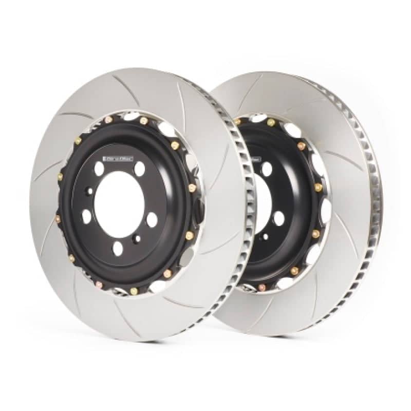 Kies-Motorsports GiroDisc GiroDisc 03-09 Nissan 350Z (w/Brembo Calipers) 2-Piece Slotted Front Rotors
