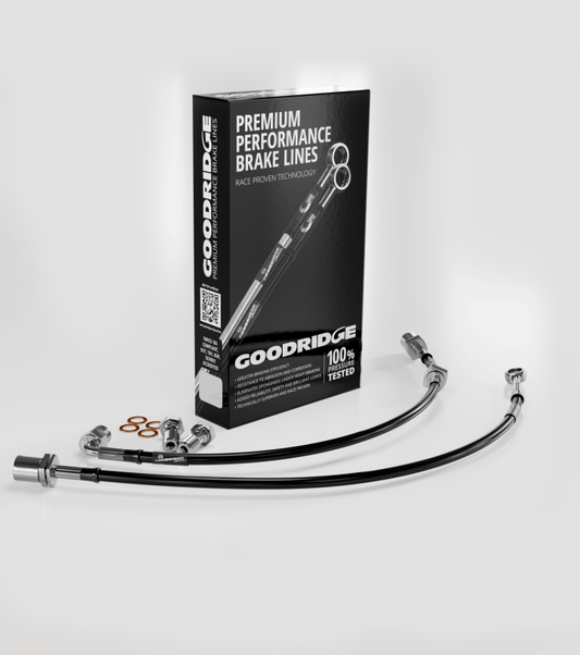 Kies-Motorsports Goodridge Goodridge 03-04 Subaru Impreza Stainless Steel Front Brake Lines