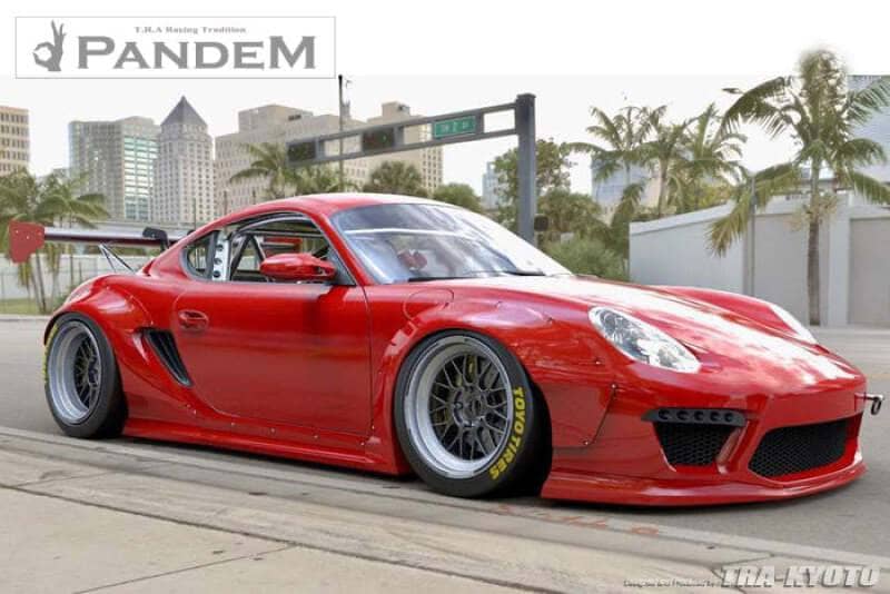 Kies-Motorsports GReddy GReddy 05-08 Porsche Cayman (987.1) Rocket Bunny Full Wide-Body Aero Kit w/o Wing