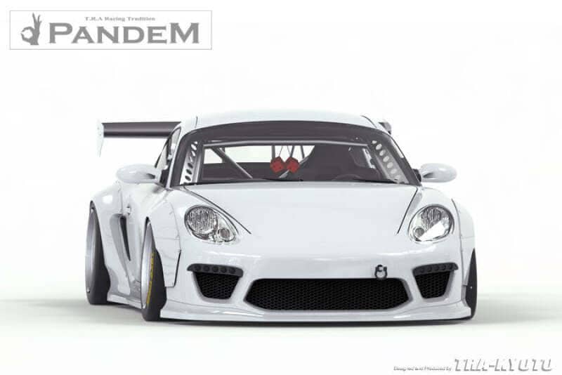 Kies-Motorsports GReddy GReddy 05-08 Porsche Cayman (987.1) Rocket Bunny Full Wide-Body Aero Kit w/o Wing