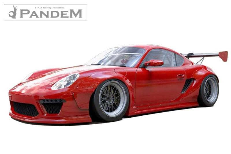 Kies-Motorsports GReddy GReddy 05-08 Porsche Cayman (987.1) Rocket Bunny Full Wide-Body Aero Kit w/o Wing