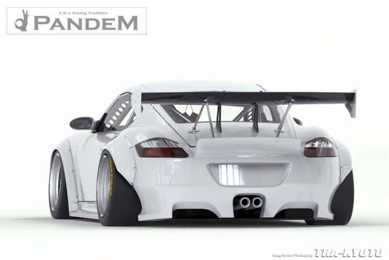 Kies-Motorsports GReddy GReddy 05-08 Porsche Cayman (987.1) Rocket Bunny Full Wide-Body Aero Kit w/o Wing