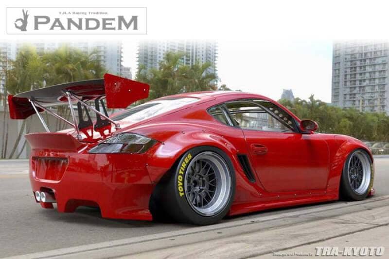 Kies-Motorsports GReddy GReddy 05-08 Porsche Cayman (987.1) Rocket Bunny Full Wide-Body Aero Kit w/o Wing