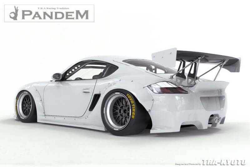 Kies-Motorsports GReddy GReddy 05-08 Porsche Cayman (987.1) Rocket Bunny Full Wide-Body Aero Kit w/o Wing