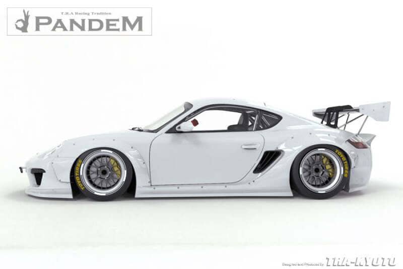 Kies-Motorsports GReddy GReddy 05-08 Porsche Cayman (987.1) Rocket Bunny Full Wide-Body Aero Kit w/o Wing
