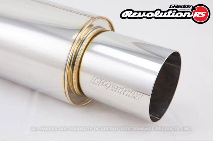 Kies-Motorsports GReddy GReddy 2.5in Universal Revolution Muffler