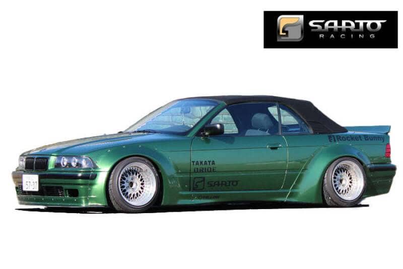 Kies-Motorsports GReddy GReddy 92-99 BMW E36 Rocket Bunny Sarto Racing Aero Kit (Req Factory 3-series (non-M) Bumper)