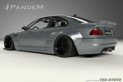 Kies-Motorsports GReddy GReddy 99-06 BMW E46 Coupe Pandem Wide Body Rear Fenders (SPECIAL ORDER)