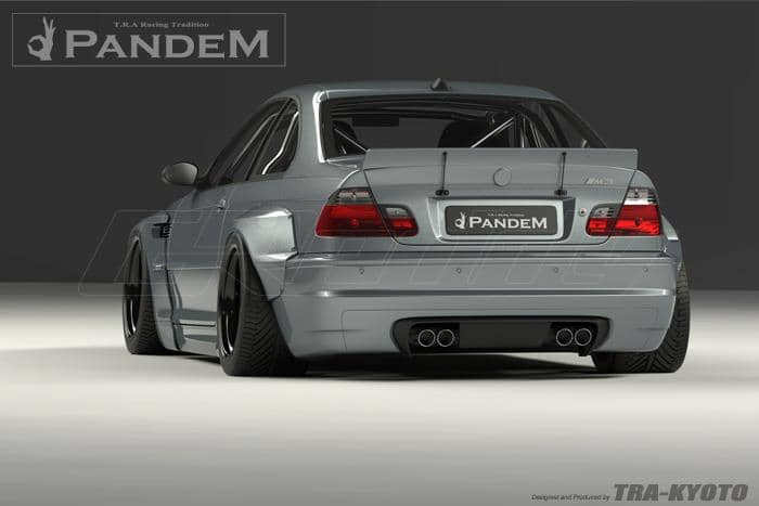 Kies-Motorsports GReddy GReddy 99-06 BMW E46 Coupe Pandem Wide Body Rear Fenders (SPECIAL ORDER)